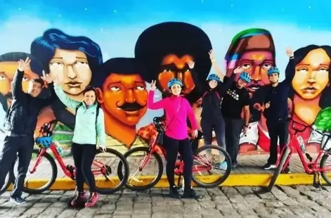 ペルーのリマ市の自転車ツアー